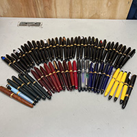 PILOT SAILOR PLATINUM など万年筆14Kまとめて60本以上